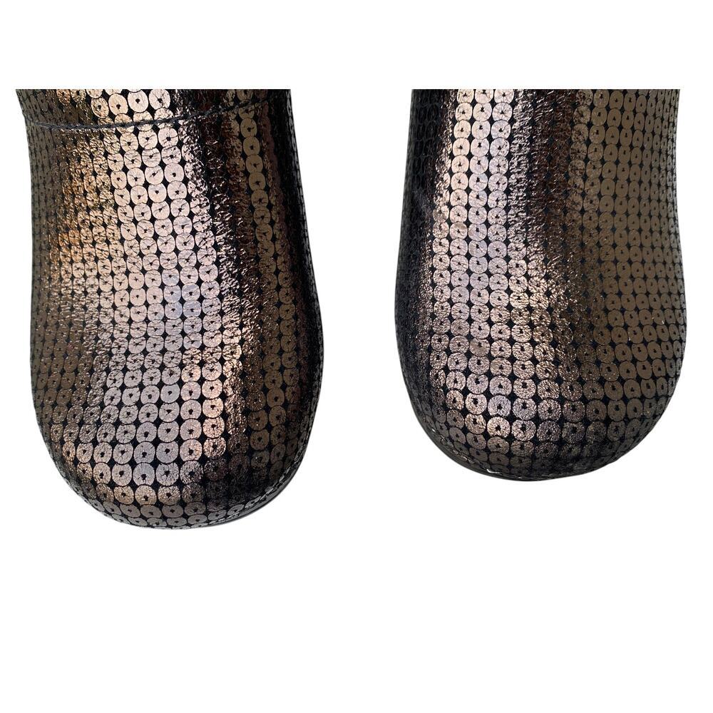 Dansko Professional Clogs EU 35 US 5 Metallic Bronze Sequined Nurse Comfort Shoe - Picture 12 of 15